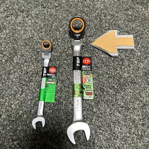 トップ (TOP) 首振りロックラチェットコンビ 対辺17mm 首振り8段階 首振りロック機構付 FRC-17LK