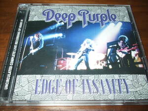 Deep Purple《 Edge of Insanity 》★ライブ２枚組
