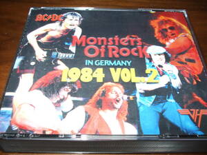 Van Halen AC/DC{ Monsters of Rock 84 Vol 2}* Live 4 sheets set 