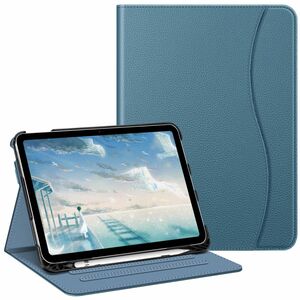 iPad 第10世代 ケース 10.9 インチ 保護カバー Apple ブルー iPad カバー スタンド機能
