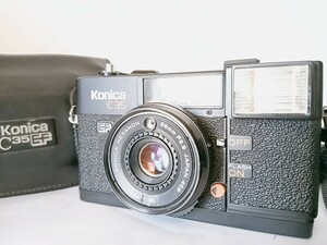 ★良品★ KONICA コニカ C35 EF コンパクトフィルムカメラ#398