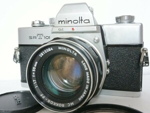 ★良品★ MINOLTA　ミノルタ SRT101 MC ROKKOR-PF 55mm F1.7 # 297