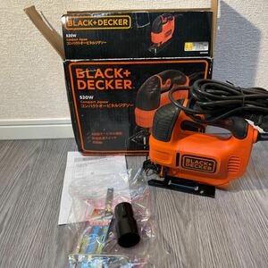 BLACK+DECKER 520w コンパクトオービタルジグソKS701PE 電動工具 ブラックアンドデッカー 