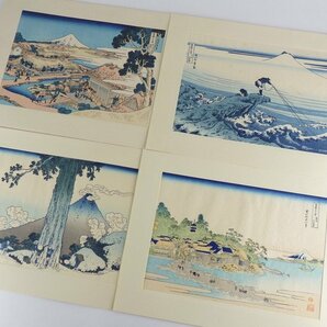 【都屋】10 葛飾北斎 筆「富嶽三十六景」全46枚 古法純手摺木版画 解説 浮世絵 監修 東京国立博物館の画像4