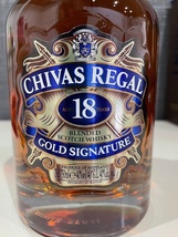 GOLD SIGNATURE SCOTCH WHISKY CHIVAS REGAL ゴールドシグネチャー スコッチウイスキー シーバスリーガル 18年 750ml 40%_画像3