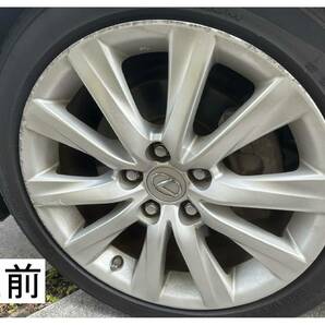 レクサス is純正ホイール４本セット 225/45R17 5穴 PCD114.3 17×7.5J の画像2