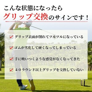 ゴルフグリップ 10本 セット 58口径 クラブ ラバー バックラインなし ドライバー アイアン ウェッジ 交換 防滑 送料無料 ゴム ブラック黒の画像2