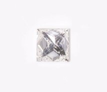 Y-29☆ルース ダイヤモンド 0.218ct（H/SI-2/QUADRILLION）日本宝石科学協会ソーティング付き_画像3