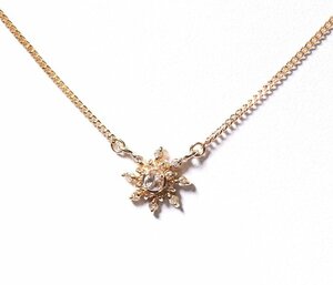 Y-52☆K18 ダイヤモンド0.13ct ネックレス