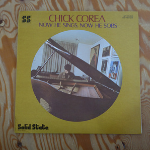 米 美盤 ORIGINAL CHICK COREA/NOW HE SINGS NOW HE SOBS/SOLID STATE SS18039 の画像1