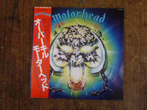 帯付き 美品 モーターヘッド MOTORHEAD「オーバーキル OVERKILL」BRONZE(ビクター音楽産業) VIP-6774