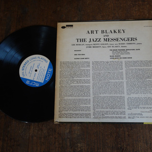 米 美盤 RVG刻印 ART BLAKEY AND THE JAZZ MESSENGERS「MOANIN'」BST-84003 BLUE NOTE ブルーノートの画像2