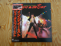 帯付き 2枚組レコード Judas Priest/ジューダス・プリースト Priest in the East/イン・ジ・イースト 12インチ+7インチ_画像2
