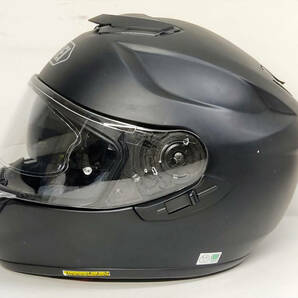 〓 3) SHOEI/ショウエイ フルフェイスヘルメット GT-Air マットブラック 63cm 現状 XXL 2018年製 εの画像2