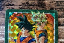 良品 ドラゴンボール カードダス ビジュアルアドベンチャー No.171 秘められたパワー キラ カード 孫悟空_画像3