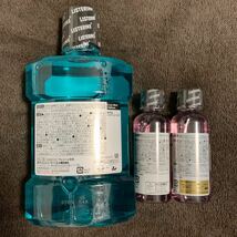 ◆新品 未開封品◆リステリン 3本セット クールミント マウスウォッシュ 1000ml トータルケアPLUS＋ オールインワン 100ml 美品 未使用品_画像2