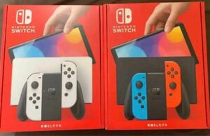 新品☆Nintendo Switch 有機ELモデル２台セット