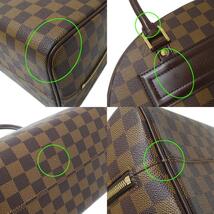 ルイ ヴィトン LOUIS VUITTON バッグ ダミエ レディース ブランド ハンドバッグ ノリータ N41455 ブラウン 大容量 大きめ おしゃれ_画像10