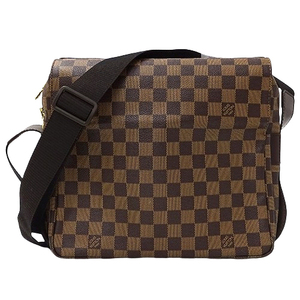 ルイ ヴィトン LOUIS VUITTON バッグ ダミエ メンズ ブランド ショルダーバッグ ナヴィグリオ N45255 ブラウン 大容量 斜め掛け おしゃれ