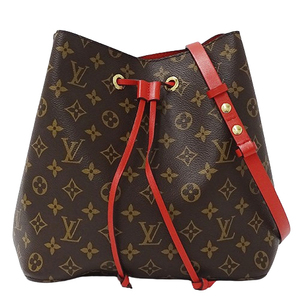 ルイ ヴィトン LOUIS VUITTON バッグ モノグラム レディース ブランド ショルダーバッグ 2way ネオ ノエ コクリコ M44021 ブラウン レッド