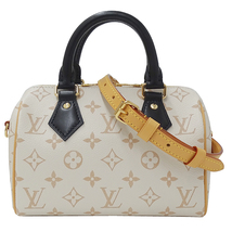 ルイ・ヴィトン LOUIS VUITTON バッグ モノグラムデュンヌ レディース ハンドバッグ ショルダーバッグ スピーディバンドリエール20 白_画像1