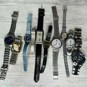 不動品時計10本まとめ　管理番号98 SEIKO、TIMEXなど