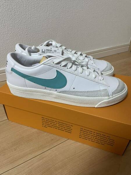 NIKE BLAZER LOW 77 VNTG Vintage ブレザー ブレーザー 藤原ヒロシ Tiffany color ティファニーカラー ナイキ ホワイト