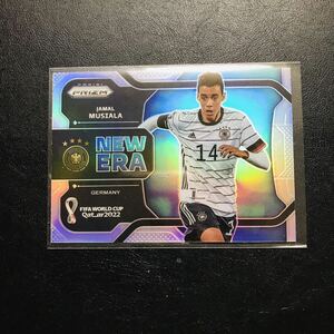 Jamal Musiala / 2022 PANINI PRIZM WORLD CUP SOCCER / New Era Silver インサートカード ムシアラ バイエルン ドイツ代表