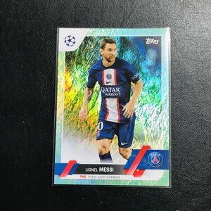 Lionel Messi / 2022-23 Topps Jade UEFA Club Competitions Jade green foil non auto カード メッシ PSG バルセロナ アルゼンチン代表