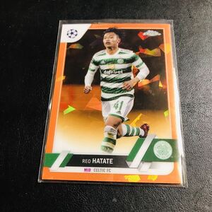 旗手怜央 / 2022-23 Topps Chrome Sapphire UEFA Club Competitions Orange #/50 カード 50枚限定 セルティック 川崎フロンターレ 日本代表