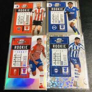Rookie Ticket ×4 / 2020-21 Panini Chronicles Soccer Silver Lamptey Mendez RC ルーキーカード 4枚セット！ ランプティ メンデス