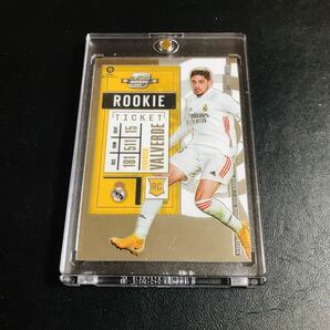 (RC) Federico Valverde / 2020-21 PANINI Chronicles SOCCER Rookie Ticket ルーキーカード！ バルベルデ レアルマドリードの画像1