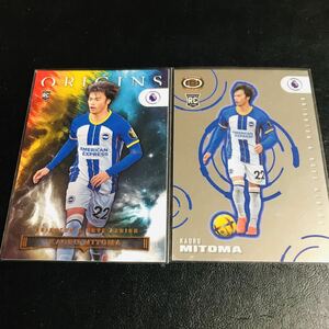 (RC) 三笘薫 / 2022-23 PANINI Chronicles SOCCER / Dynagon & Origins ルーキーカード 2枚セット！ ブライトン 川崎フロンターレ 日本代表