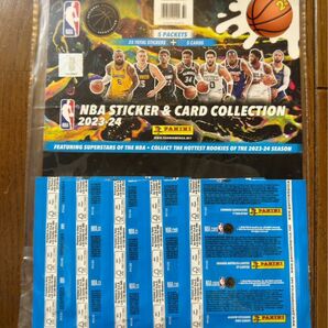 NBA 2023-24 PANINI STICKER & CARD COLLECTION(ステッカー&カード) 1パック