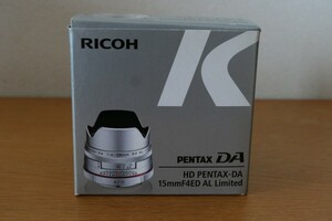 ペンタックス HD PENTAX-DA 15mmF4ED Limited　シルバー【中古美品】