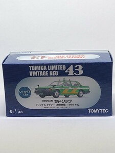 TLV-NEO 1/43 Nissan Cedric оригинал Tokyo беспроводной такси крыша указатель поворота установка завершено 