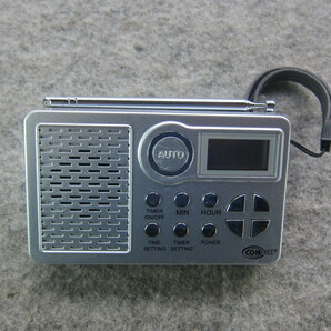 コーナン デジタルラジオ COM08-3561 ワイドFM対応 新電池付 動作確認品 12-20-6