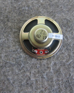  small size speaker 4Ω 1W diameter 57mm upper part diameter 18mm thickness 13mm ANDO radio from removal goods 12-29-2