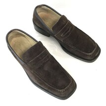 80s-90s?/Vintage★グッチ/GUCCI★スエード本革/ローファ/モカシン【40.5E/25.5/茶/BROWN】スリッポン/ビジネス/dress shoes◆pD-108_画像2