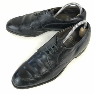 USA製/80s Vintage★ハノーバー/Hannover★本革/グッドイヤー製法/Uチップ【9D/26.5/黒/BLACK】ビンテージ/ビジネス/dress shoes◆pA-148