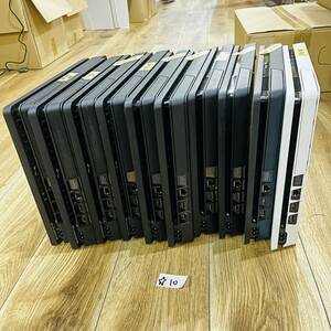 ☆10 動作確認済 PS4 本体 まとめ 10台セット プレステ4 ブラック 薄型 2000A 2100 2200 プレイステーション4 playstation4 スリム slim