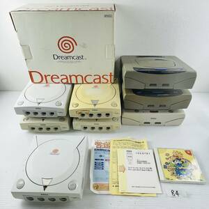 ジャンク SEGA ドリームキャスト セガサターン 本体 9台セット SS DC ドリキャス 外箱 説明書 SEGASATURN 湯川専務 セガ ゲーム機 まとめて