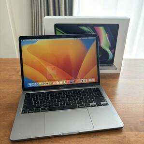 Apple Macbook Pro 13-inch M2 512GB 16GBメモリ スペースグレイ 充放電回数18回の画像1