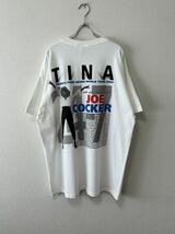 90's XL DEAD STOCK TINA TURNER TOUR TEE ティナターナー ビンテージ ライブ バンド Tシャツ jerry lorenzo bjork madonna sade USA製_画像1