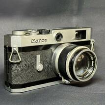  CANON CAMERA P レンジファインダー カメラ フィルムカメラ/カメラレンズ CANON LENS 50mm 1:1.8 空シャッターOK _画像2