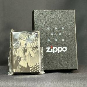 【未使用】ZIPPO ジッポー エヴァンゲリオン 真希波 マリ 2009年製 オイルライター 喫煙具