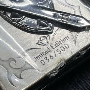 ZIPPO ジッポー Break the ebil シリアル刻印あり オイルライター 2006年製 未使用 保管品 希少 レアの画像9