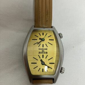 CABANE de ZUCCa カバンドズッカ 時計 腕時計 クォーツ 黄色 イエローの画像1