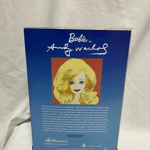 バービー ゴールドラベル アンディーウォーホルコラボ 未開封 Barbie 人形 フィギュア 限定の画像5