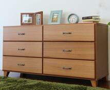 4130 made in Japan low chest width 117 depth 39cm 3 step chest storage furniture final product 